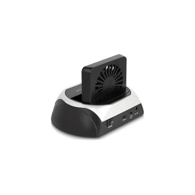DELOCK docking station για M.2 NVMe/SATA ή 2.5"/3.5" SSD/HDD 64280, 10Gbps, μαύρο