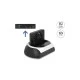DELOCK docking station για M.2 NVMe/SATA ή 2.5"/3.5" SSD/HDD 64280, 10Gbps, μαύρο