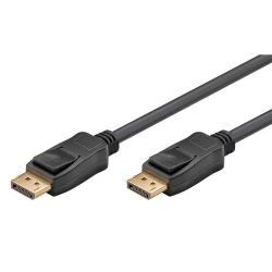 Καλώδιο Goobay DisplayPort 64797, 8K/60Hz, 32.4 Gbps, 1m, μαύρο Καλώδιο Goobay DisplayPort 64797, 8K/60Hz, 32.4 Gbps, 1m, μαύρο