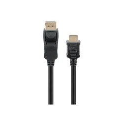 Καλώδιο Goobay DisplayPort σε HDMI 64836, 4K/30Hz, 2m, μαύρο