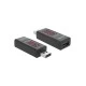 DELOCK αντάπτορας USB 65569 με οθόνη ένδειξης V/A, έως 5V/4A, μαύρος