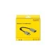 Αντάπτορας DisplayPort 1.4 σε HDMI DELOCK με ανάλυση οθόνης 4K HDR active σε γκρι χρώμα