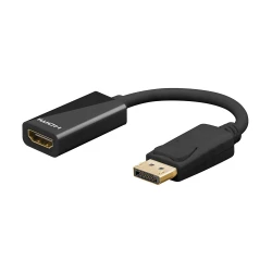Καλώδιο GOOBAY DisplayPort σε HDMI 67881, 8K, 0.1m, μαύρο