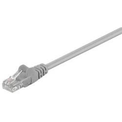 Καλώδιο GΟOBAY UTP Cat 5e 68337 μήκους 0,5m CCA 27AWG PVC γκρι