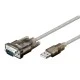 GOOBAY καλώδιο USB σε RS-232 68875, 1 Mbit/s, 1.5m, διάφανο GOOBAY καλώδιο USB σε RS-232 68875, 1 Mbit/s, 1.5m, διάφανο
