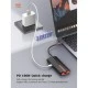 LDNIO docking station DS-26H, 6 θυρών, USB-C σύνδεση, 4K, 100W PD, λευκό LDNIO docking station DS-26H, 6 θυρών, USB-C σύνδεση, 4K, 100W PD, λευκό