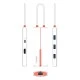 LDNIO docking station DS-26H, 6 θυρών, USB-C σύνδεση, 4K, 100W PD, λευκό LDNIO docking station DS-26H, 6 θυρών, USB-C σύνδεση, 4K, 100W PD, λευκό