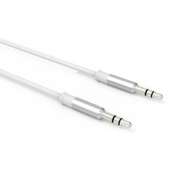 Καλώδιο ήχου 3.5mm LDNIO LS-Y02, AUX, 1m, λευκό