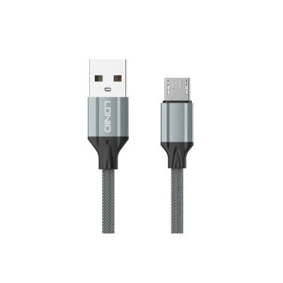 LDNIO καλώδιο Micro USB σε USB LS441, 2.4A, 1m, γκρι