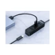 ORICO USB hub TWU32-4A, 4x θυρών, USB 3.0, 5Gbps, USB σύνδεση, έξτρα τροφοδοσία, μαύρο