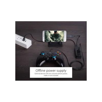 ORICO USB hub W5P-U3, 4x θυρών, USB 3.0, 5Gbps, USB σύνδεση, 1m καλώδιο, μαύρο