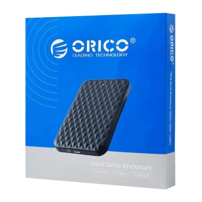 ORICO θήκη για 2.5" SATA HDD/SSD 2520U3-V1, 5Gbps, μαύρη ORICO θήκη για 2.5" SATA HDD/SSD 2520U3-V1, 5Gbps, μαύρη