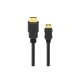 Καλώδιο GOOBAY mini HDMI σε HDMI 74081 με Ethernet, 4K/60Hz, 18 Gbps, 1m, μαύρο Καλώδιο GOOBAY mini HDMI σε HDMI 74081 με Ethernet, 4K/60Hz, 18 Gbps, 1m, μαύρο