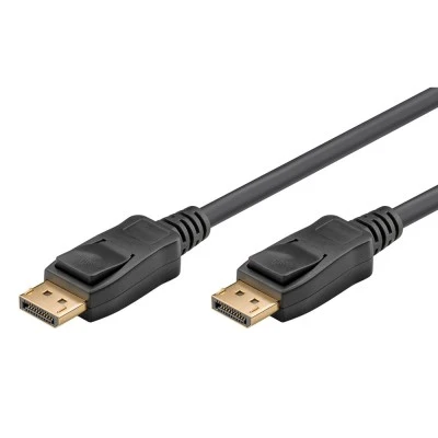 Καλώδιο Goobay DisplayPort 74744, 8K/120Hz, 40 Gbps, 2m, μαύρο