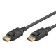 Καλώδιο Goobay DisplayPort 74744, 8K/120Hz, 40 Gbps, 2m, μαύρο