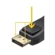 Καλώδιο Goobay DisplayPort 74759, VESA Certified, 16K/60Hz, 80 Gbps, 1m, μαύρο