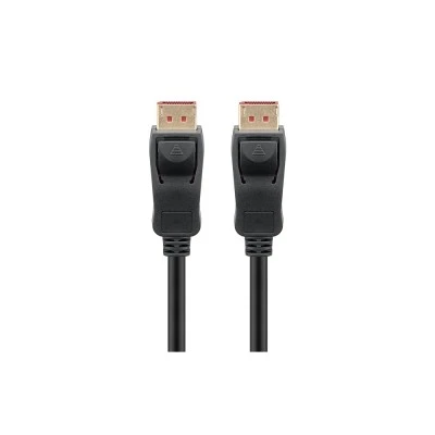 Καλώδιο Goobay DisplayPort 74760, 16K/60Hz, 80 Gbps, 1m, μαύρο
