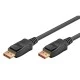 Καλώδιο Goobay DisplayPort 74760, 16K/60Hz, 80 Gbps, 1m, μαύρο