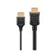 Καλώδιο GOOBAY HDMI 75296 με Ethernet, slim, 4K/60Hz, 18 Gbps, 5m, μαύρο