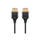Καλώδιο GOOBAY HDMI 75298 με Ethernet, slim, 8K/60Hz, 48 Gbps, 1m, μαύρο