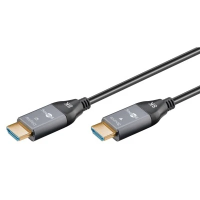 Καλώδιο GOOBAY HDMI 2.1 76274 με Ethernet, 8K/60Hz, 48 Gbps, 10m, μαύρο Καλώδιο GOOBAY HDMI 2.1 76274 με Ethernet, 8K/60Hz, 48 Gbps, 10m, μαύρο