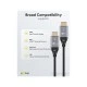 Καλώδιο GOOBAY HDMI 2.1 76274 με Ethernet, 8K/60Hz, 48 Gbps, 10m, μαύρο Καλώδιο GOOBAY HDMI 2.1 76274 με Ethernet, 8K/60Hz, 48 Gbps, 10m, μαύρο