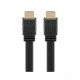 Καλώδιο GOOBAY HDMI 77134 με Ethernet, flat, 8K/60Hz, 48 Gbps, 1.5m, μαύρο Καλώδιο GOOBAY HDMI 77134 με Ethernet, flat, 8K/60Hz, 48 Gbps, 1.5m, μαύρο