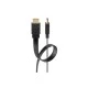 Καλώδιο GOOBAY HDMI 77135 με Ethernet, flat, 8K/60Hz, 48 Gbps, 2m, μαύρο