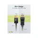 Καλώδιο Goobay DisplayPort 77442, 8K/120Hz, 40 Gbps, 1m, μαύρο