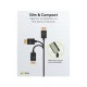 Καλώδιο Goobay DisplayPort 77443, 8K/120Hz, 40 Gbps, 2m, μαύρο Καλώδιο Goobay DisplayPort 77443, 8K/120Hz, 40 Gbps, 2m, μαύρο