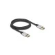Καλώδιο DELOCK DisplayPort 2.1 80634, 16K/60Hz, 40 Gbps, 2m, μαύρο