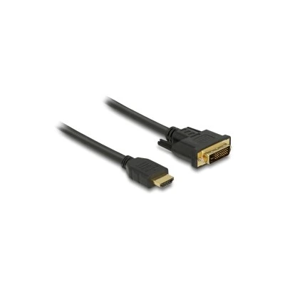 Καλώδιο DELOCK HDMI σε DVI 85653, 2K/60Hz, 7.92 Gbps, 1.5m, μαύρο