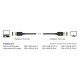 Καλώδιο DELOCK DisplayPort 85660, certified, 8K/60Hz, 32.4 Gbps, 2m, μαύρο