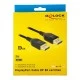 Καλώδιο DELOCK DisplayPort 85660, certified, 8K/60Hz, 32.4 Gbps, 2m, μαύρο