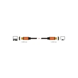 Καλώδιο DELOCK HDMI 85728, 8K/60Hz, 48 Gbps, eARC, HDR, 1.5m, μαύρο