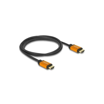 Καλώδιο DELOCK HDMI 85728, 8K/60Hz, 48 Gbps, eARC, HDR, 1.5m, μαύρο