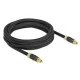 Καλώδιο ήχου Toslink DELOCK 86594, gold plated, 3m, μαύρο Καλώδιο ήχου Toslink DELOCK 86594, gold plated, 3m, μαύρο
