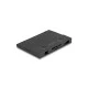 DELOCK card reader 91014 για SD & micro SD, με θήκη, USB/USB-C, 5Gbps, μαύρο