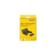DELOCK card reader 91014 για SD & micro SD, με θήκη, USB/USB-C, 5Gbps, μαύρο