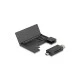 DELOCK card reader 91014 για SD & micro SD, με θήκη, USB/USB-C, 5Gbps, μαύρο