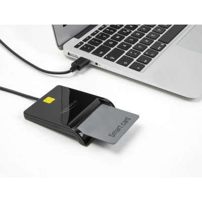 DELOCK card reader 91724 για smart card, USB σύνδεση, 480Mbps, μαύρο DELOCK card reader 91724 για smart card, USB σύνδεση, 480Mbps, μαύρο