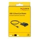 DELOCK card reader 91724 για smart card, USB σύνδεση, 480Mbps, μαύρο DELOCK card reader 91724 για smart card, USB σύνδεση, 480Mbps, μαύρο