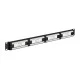 GOOBAY patch panel 93866 για τοποθέτηση σε καμπίνα δικτύου 19"/1U  24x θύρες δικτύου CAT 6 UTP μαύρo