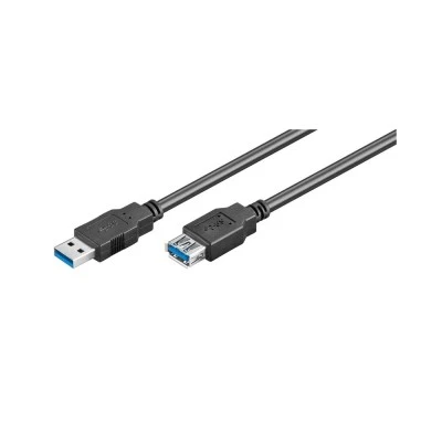 GOOBAY καλώδιο USB 3.0 σε USB (F) 93998, copper, 1.8m, μαύρο