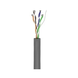 GOOBAY καλώδιο δικτύου 95410, CAT 5e U/UTP, CCA, 305m, γκρι