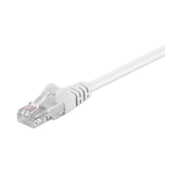 GOOBAY καλώδιο δικτύου 95564, CAT 5e U/UTP, 100 MHz, CCA, 1.5m, λευκό