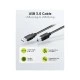 GOOBAY καλώδιο USB 3.0 σε USB Type B 95722, 0.5m, 5Gbps, μαύρο GOOBAY καλώδιο USB 3.0 σε USB Type B 95722, 0.5m, 5Gbps, μαύρο