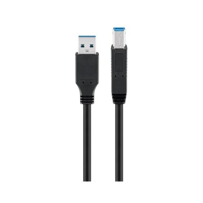 GOOBAY καλώδιο USB 3.0 SuperSpeed σε USB Type B 96119, 5m, μαύρο GOOBAY καλώδιο USB 3.0 SuperSpeed σε USB Type B 96119, 5m, μαύρο
