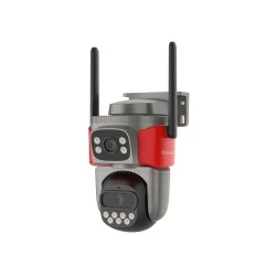 Smart κάμερα VSTARCAM AF621DR με dual lens, ανίχνευση φωτιάς & καπνού, ανάλυση 2MP, WiFi, περιστροφή PTZ, υποστήριξη SD και στεγανότητα IP66