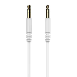 Καλώδιο ήχου 3.5mm CELEBRAT AU-01, AUX, 1m, λευκό